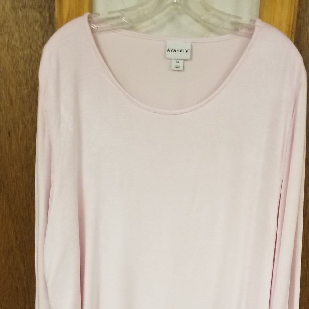 Ava & Viv Soft Pink Tunic